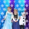 2-Pack Ice Blue Foil Fringe Curtains 3.3x6.6ft Winter Princess Birthday Party Decorations